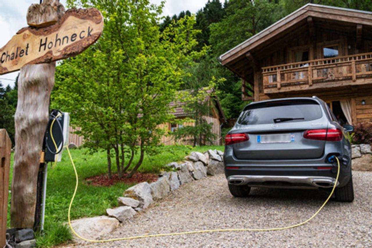 Chalet Hohneck 4 Etoiles, Vieux Bois Et Pierre, Spa, Sauna, Borne De Recharge Stosswihr Exterior foto