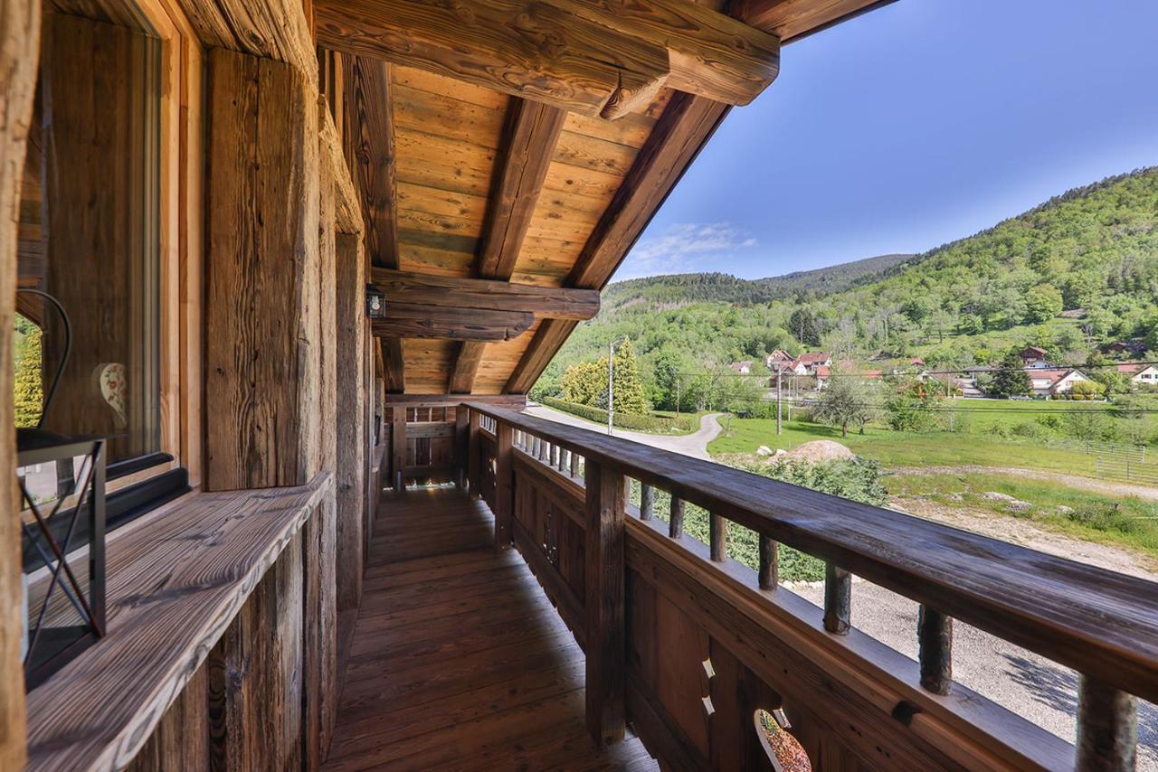 Chalet Hohneck 4 Etoiles, Vieux Bois Et Pierre, Spa, Sauna, Borne De Recharge Stosswihr Exterior foto
